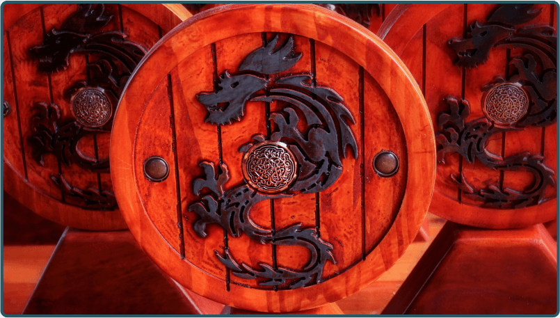 Escudo de madera